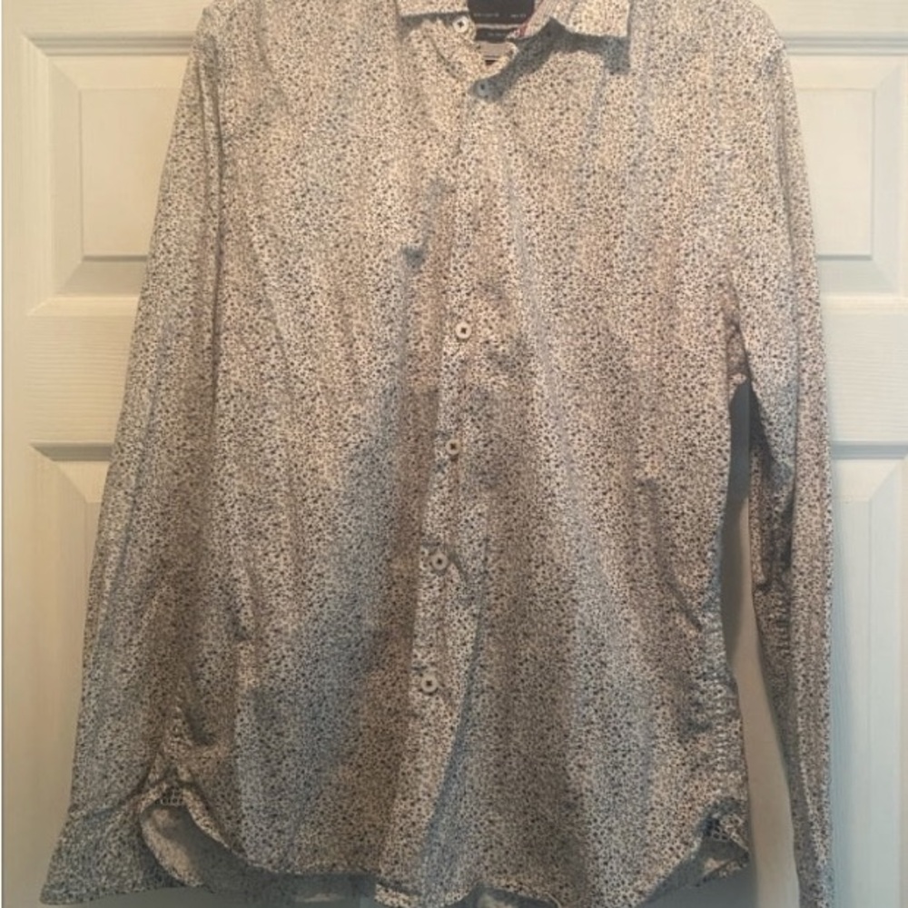 Men long sleeve dress shirt